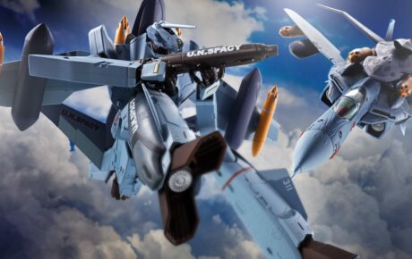Hi-Metal R – VF-0A Phoenix (Shin Kudo Use) + QF-2200D-B Ghost
