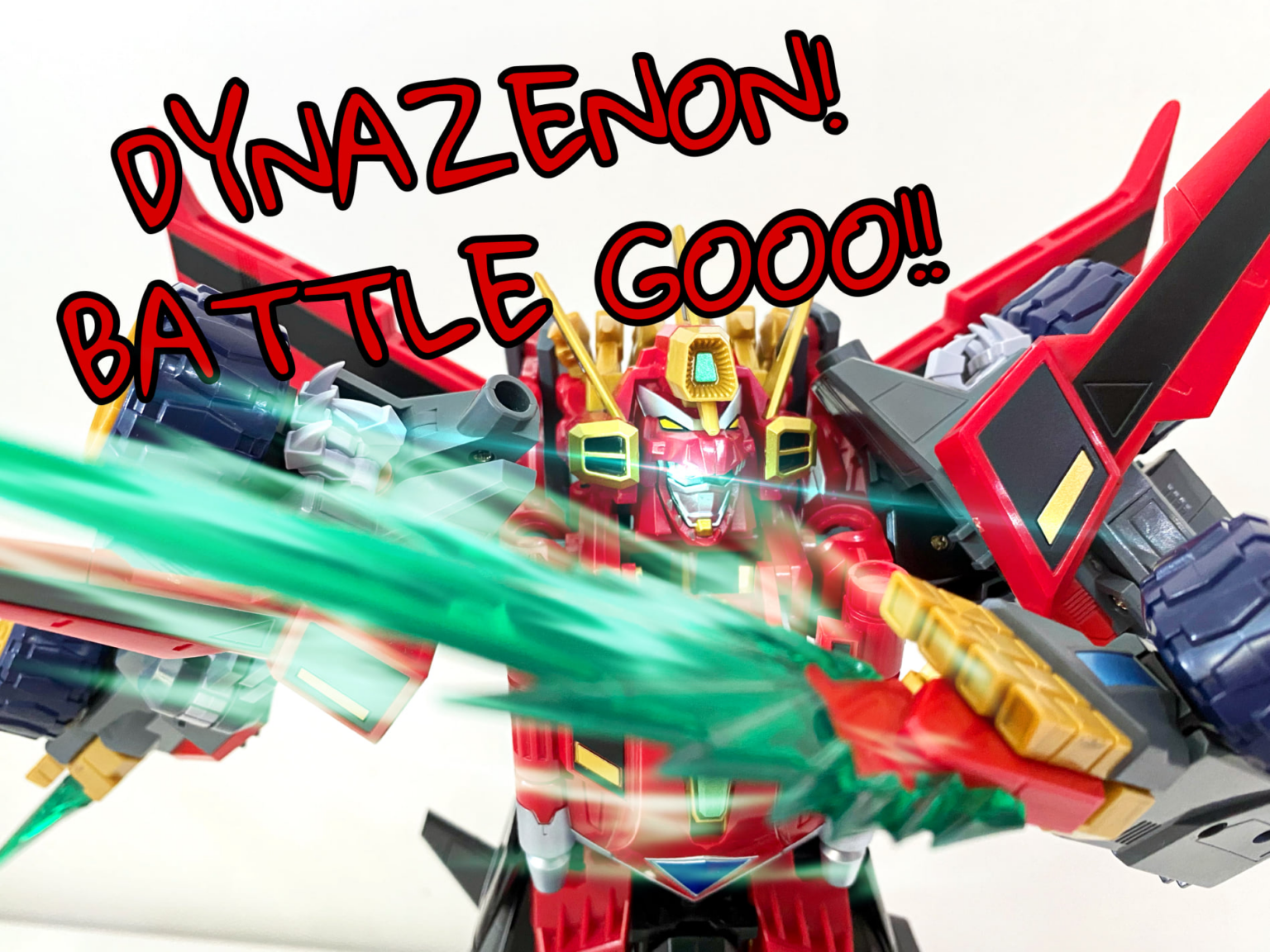Figure Review THE GATTAI Gattai Ryujin DX Dynazenon - Mecha Alliance