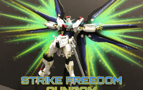 Figure review: Metal Robot Damashii Strike Freedom Gundam